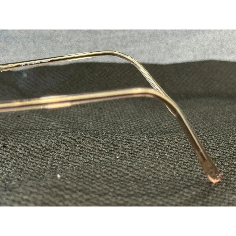 VTG Elizabeth Arden EA-708-3 Women's Oversized Blue Eyeglasses Frame with Case